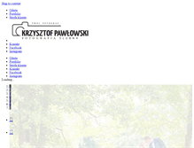 Tablet Screenshot of krzysztofpawlowski.com